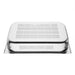 Vogue Stainless Steel Perforated 1/1 Gastronorm Tray 100mm Vogue