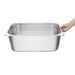 Vogue Stainless Steel Perforated 1/1 Gastronorm Tray 200mm Vogue