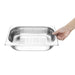 Vogue Stainless Steel Perforated 1/2 Gastronorm Tray 65mm Vogue