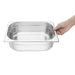 Vogue Stainless Steel Perforated 1/2 Gastronorm Tray 100mm Vogue