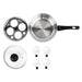 Vogue Stainless Steel Egg Poacher 20cm Vogue
