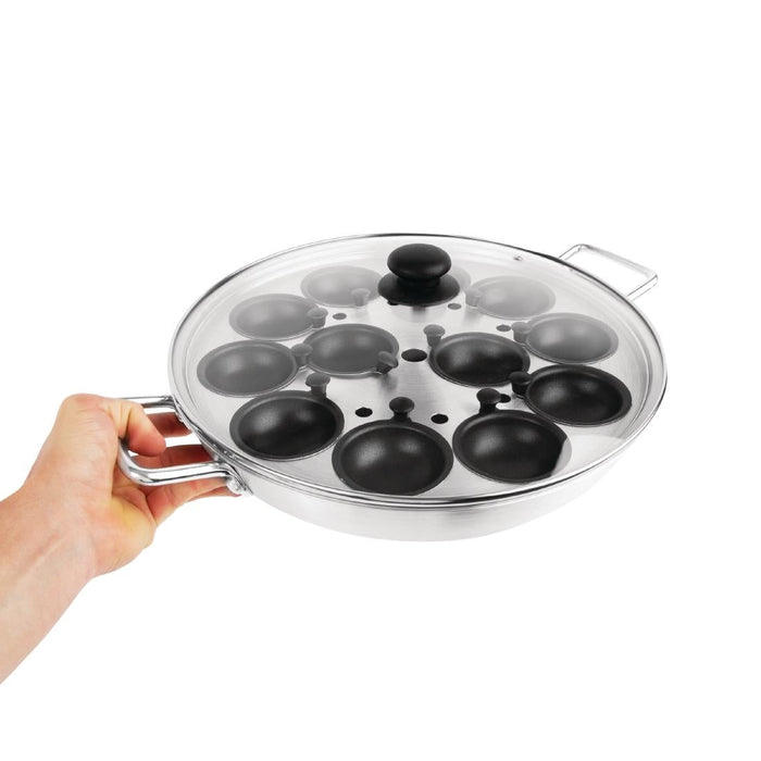 Vogue Aluminium Egg Poacher 35cm Vogue