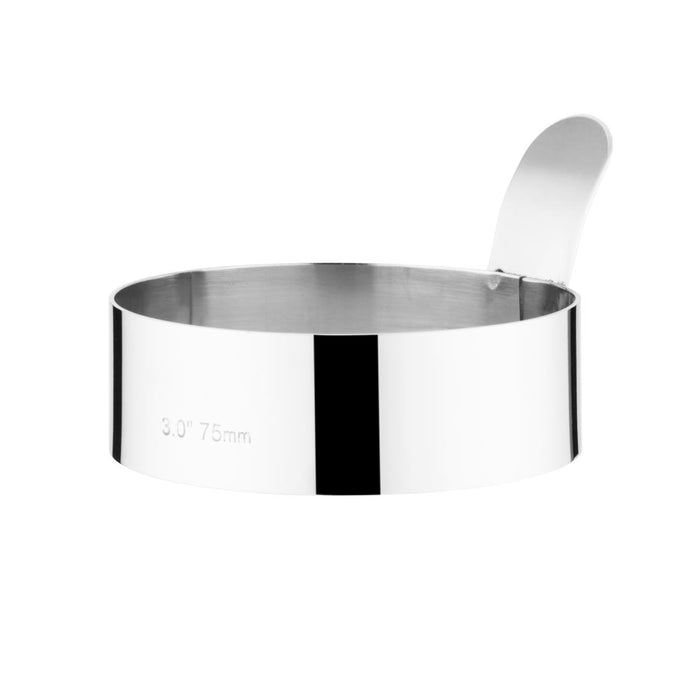 Size: 75(Ø)mm. Material: Stainless Steel