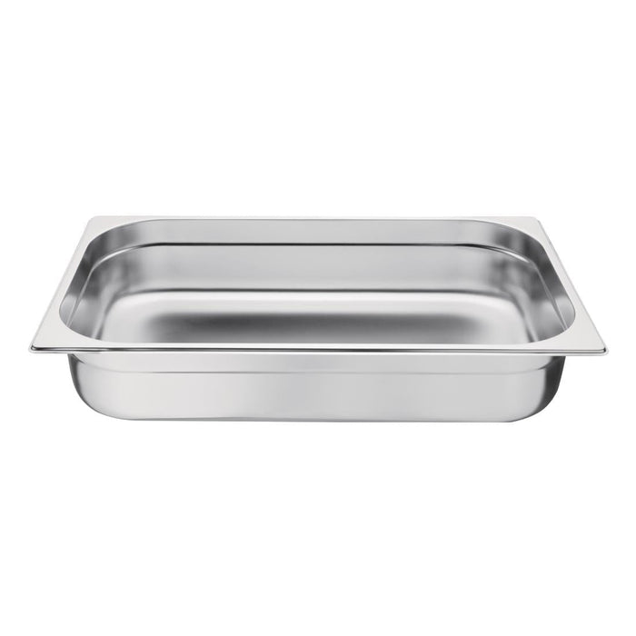 Vogue Stainless Steel 1/1 Gastronorm Tray 100mm Vogue