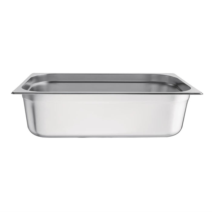 Vogue Stainless Steel 1/1 Gastronorm Tray 150mm Vogue