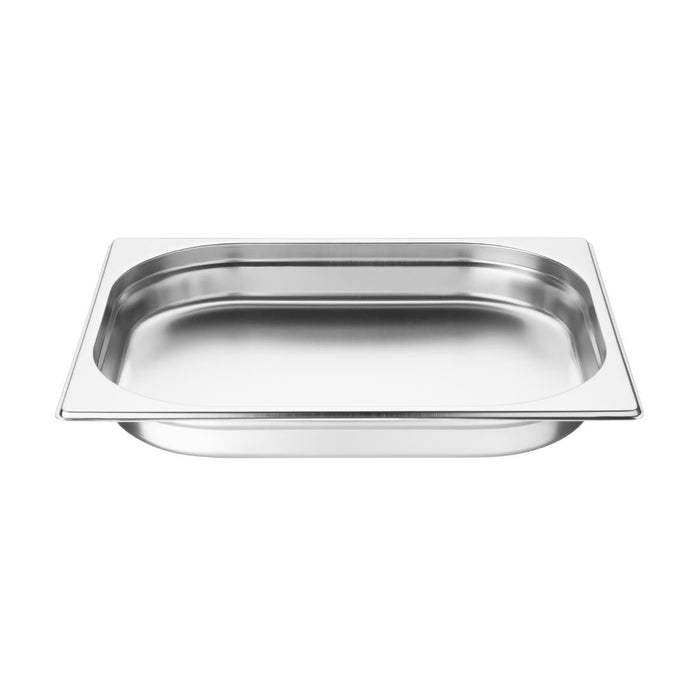 Vogue Stainless Steel 1/2 Gastronorm Tray 40mm Vogue