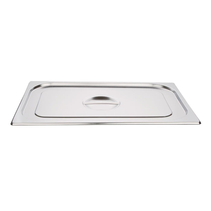Vogue Stainless Steel 1/1 Gastronorm Lid Vogue