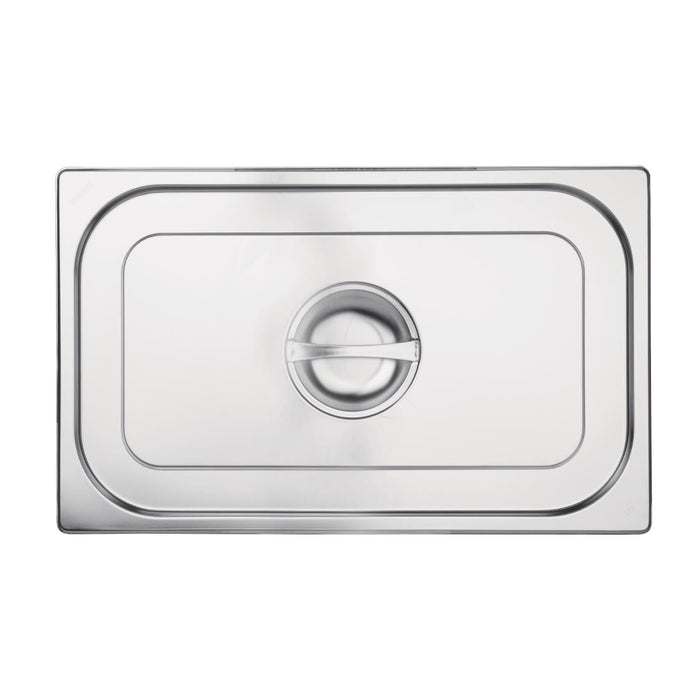 Vogue Stainless Steel 1/1 Gastronorm Lid Vogue
