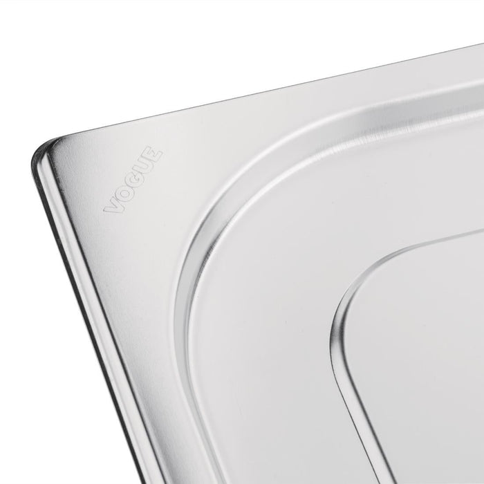 Vogue Stainless Steel 1/1 Gastronorm Lid Vogue