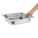 Vogue Stainless Steel 1/2 Gastronorm Tray 65mm Vogue