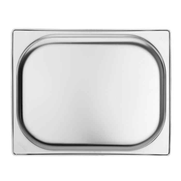 Vogue Stainless Steel 1/2 Gastronorm Tray 65mm Vogue