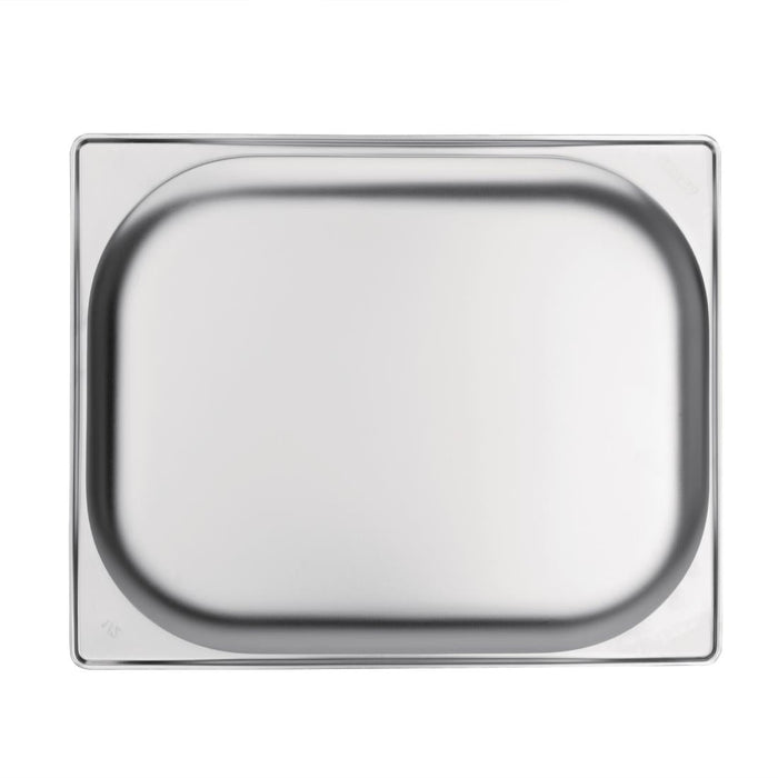 Vogue Stainless Steel 1/2 Gastronorm Tray 100mm Vogue