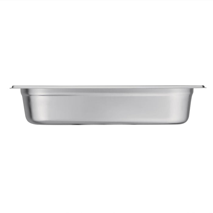 Vogue Stainless Steel 1/3 Gastronorm Tray 65mm Vogue