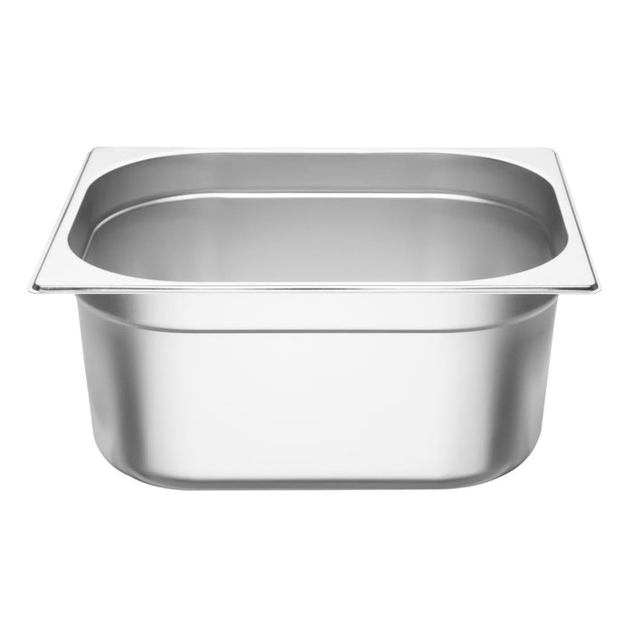 Vogue Stainless Steel 1/2 Gastronorm Tray 150mm Vogue