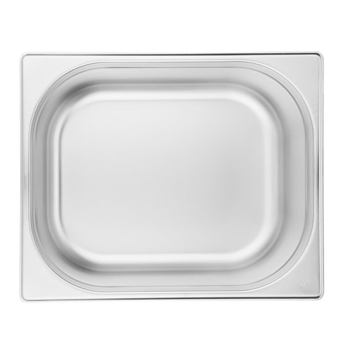 Vogue Stainless Steel 1/2 Gastronorm Tray 150mm Vogue