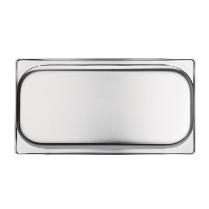 Vogue Stainless Steel 1/3 Gastronorm Tray 150mm Vogue