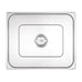 Vogue Stainless Steel 2/1 Gastronorm Lid Vogue