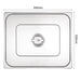 Vogue Stainless Steel 2/1 Gastronorm Lid Vogue