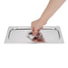 Vogue Stainless Steel 1/3 Gastronorm Lid Vogue