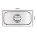 Vogue Stainless Steel 1/3 Gastronorm Lid Vogue
