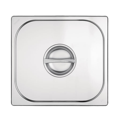 Vogue Stainless Steel 2/3 Gastronorm Lid Vogue