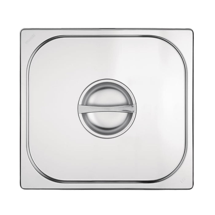 Vogue Stainless Steel 2/3 Gastronorm Lid Vogue