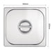 Vogue Stainless Steel 2/3 Gastronorm Lid Vogue