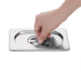 Vogue Stainless Steel 1/9 Gastronorm Lid Vogue