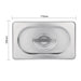 Vogue Stainless Steel 1/4 Gastronorm Lid Vogue