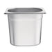 Vogue Stainless Steel 1/6 Gastronorm Tray 150mm Vogue