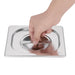Vogue Stainless Steel 1/6 Gastronorm Lid Vogue