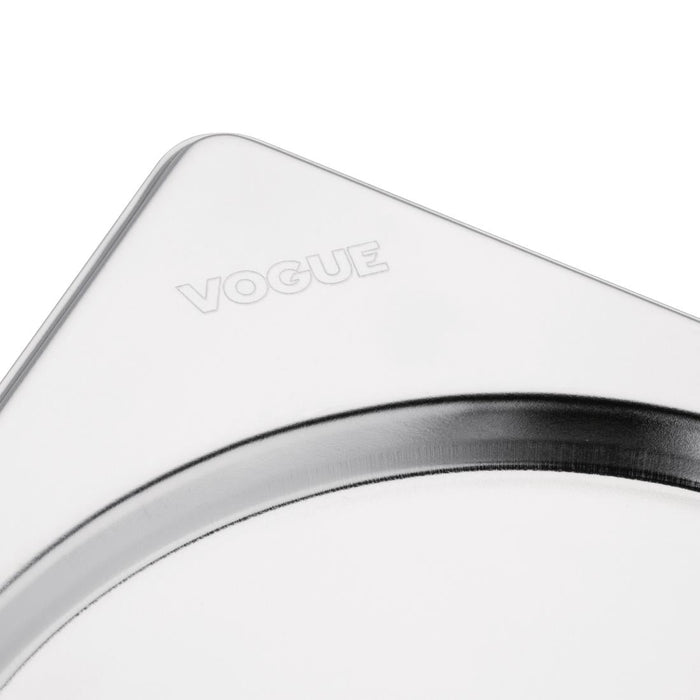 Vogue Stainless Steel 1/6 Gastronorm Lid Vogue