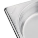Vogue Stainless Steel 1/1 Gastronorm Tray 40mm Vogue