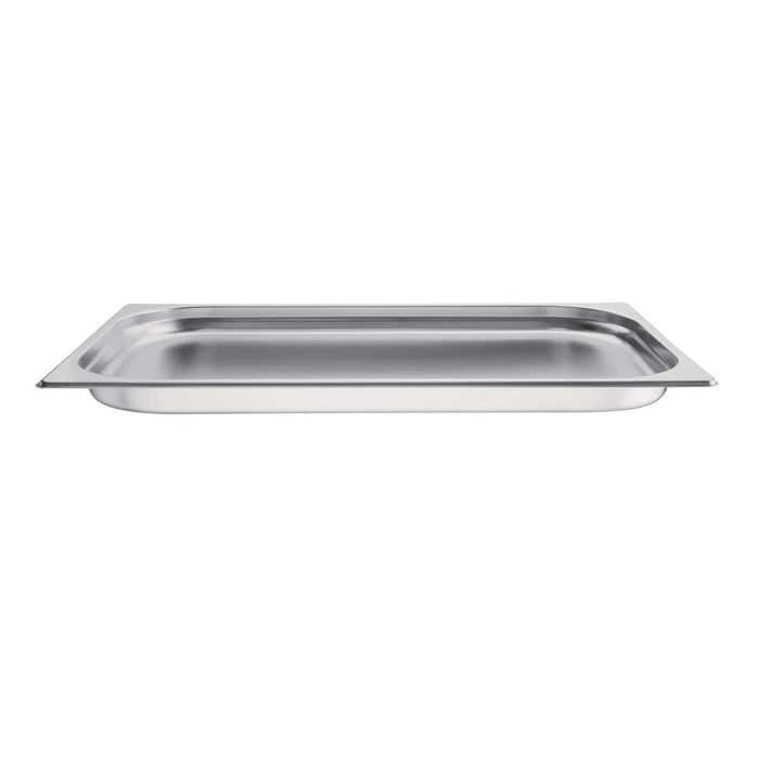 Vogue Stainless Steel 1/1 Gastronorm Tray 20mm Vogue