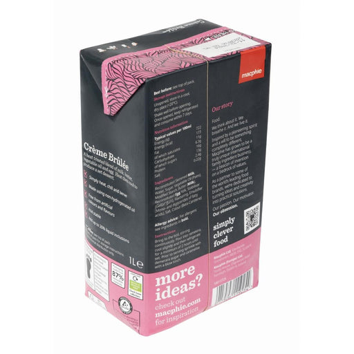 Macphie Crème Brûlée 1Ltr Macphie