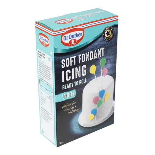 Dr. Oetker Soft Fondant White Icing Ready to Roll 1kg Dr Oetker