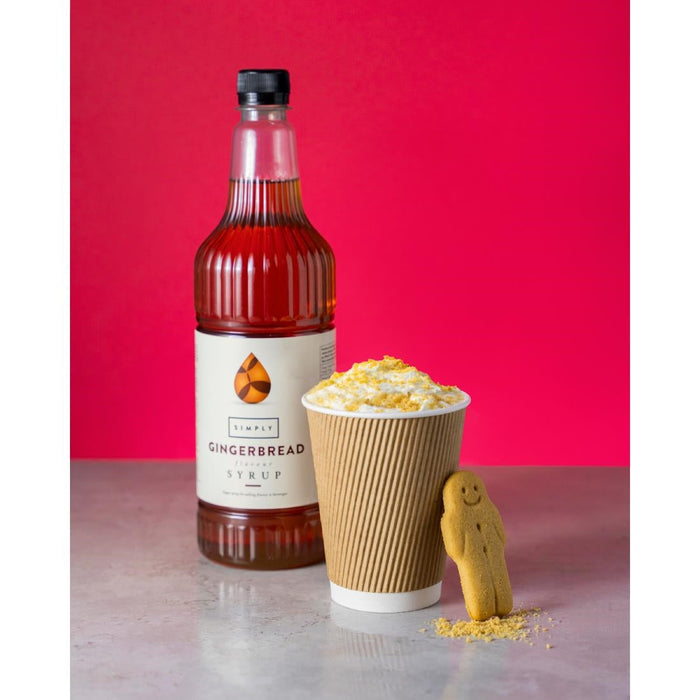 Simply Gingerbread Syrup 1Ltr Simply