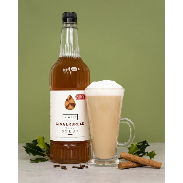 Simply Gingerbread Syrup 1Ltr Simply
