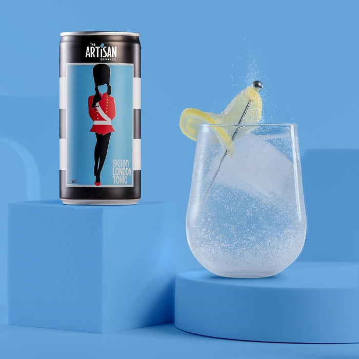 Artisan Drinks Skinny London Tonic Cans 200ml (24 pack) The Artisan Drinks Co