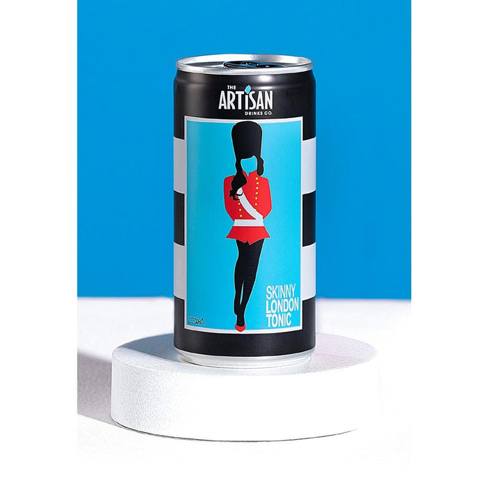 Artisan Drinks Skinny London Tonic Cans 200ml (24 pack) The Artisan Drinks Co