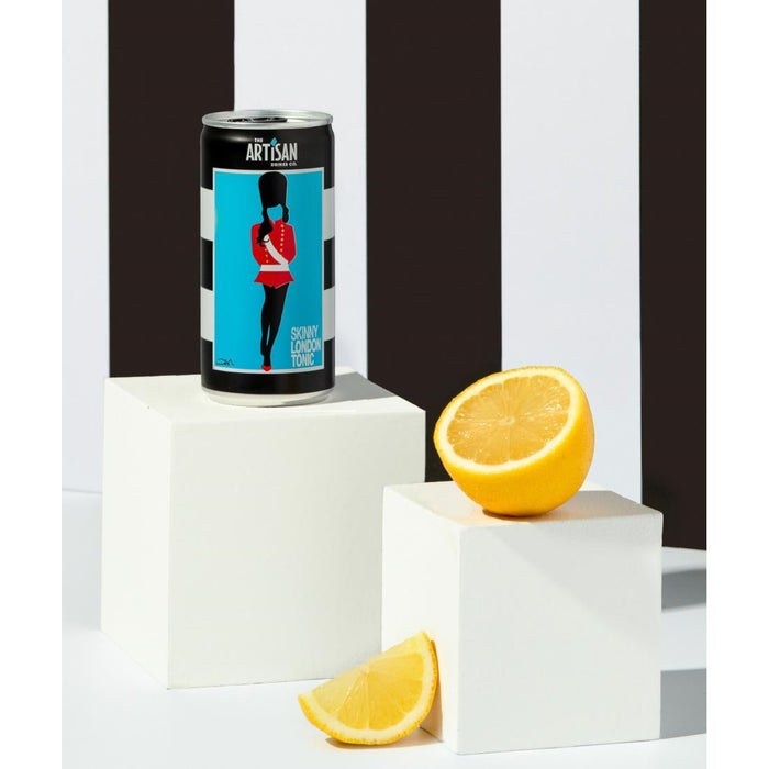 Artisan Drinks Skinny London Tonic Cans 200ml (24 pack) The Artisan Drinks Co