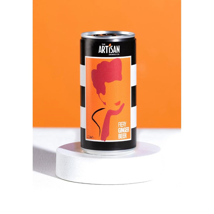 Artisan Drinks Fiery Ginger Beer Cans 200ml (24 Pack) The Artisan Drinks Co