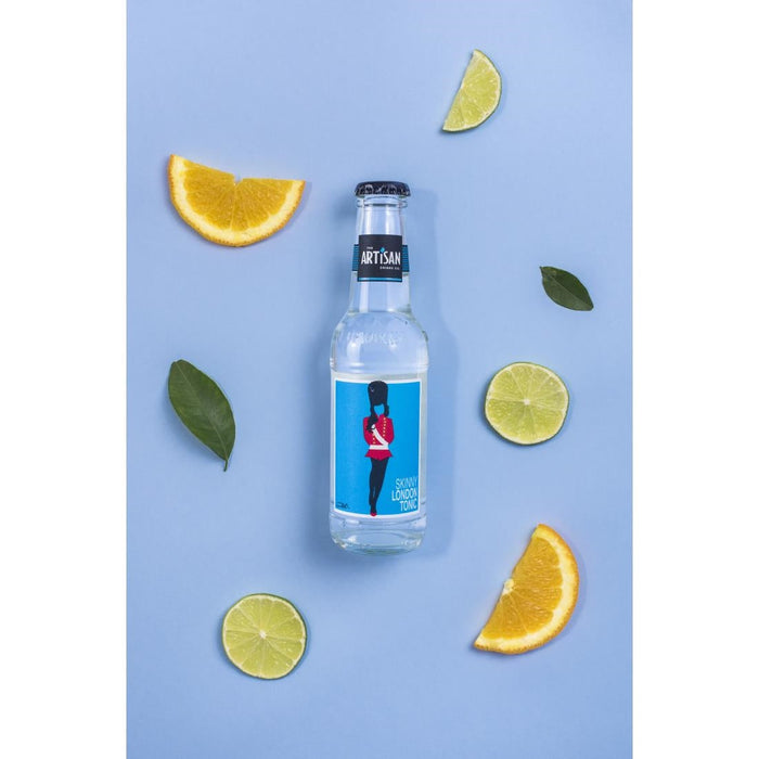 Artisan Drinks Skinny London Tonic Bottles 200ml (24 pack) The Artisan Drinks Co