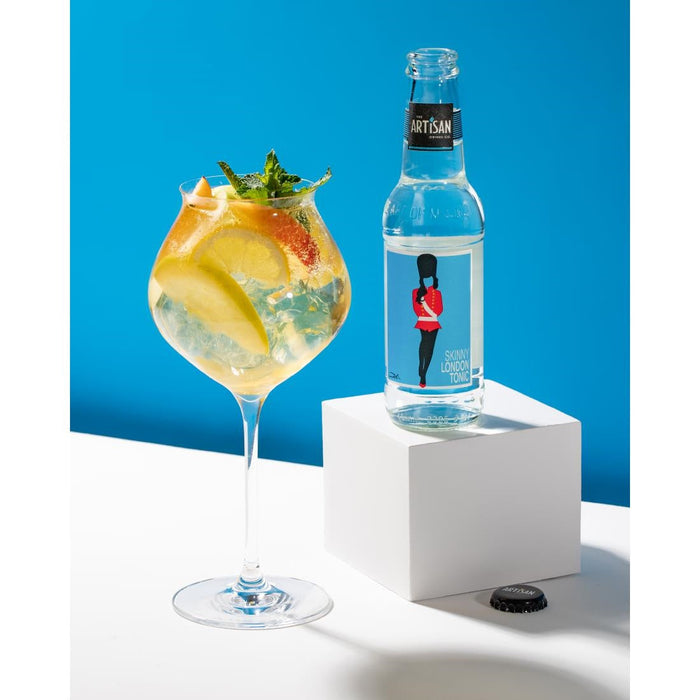 Artisan Drinks Skinny London Tonic Bottles 200ml (24 pack) The Artisan Drinks Co