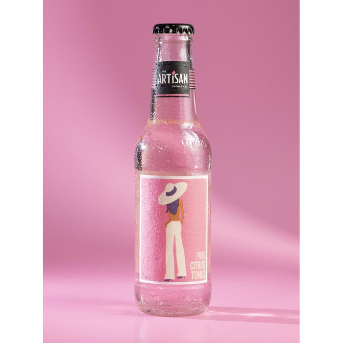 Artisan Drinks Pink Citrus Tonic Bottles 200ml (24 pack) The Artisan Drinks Co