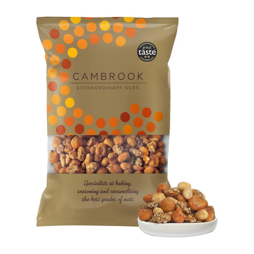 Cambrook Salted, Smoked, Caramelised & Spiced Mixed Nuts Bulk Pack 1kg Cambrook