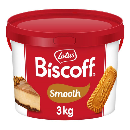 Smooth spread with Lotus Biscoff flavour. Pack quantity: 3kg