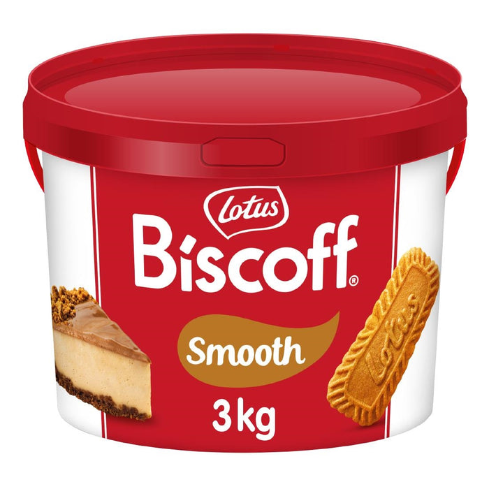 Smooth spread with Lotus Biscoff flavour. Pack quantity: 3kg