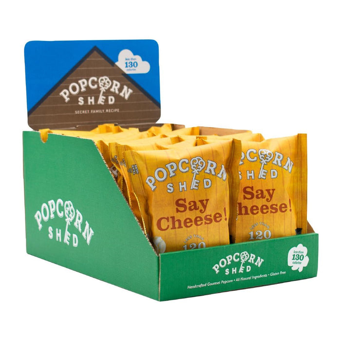 Popcorn Shed Say Cheese! Popcorn Snack Pack 16g (16 Pack) Popcorn Shed