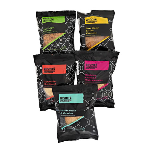 Bronte Luxury Mini Packs Assorted Biscuits 5 Varieties 30g (100 Pack) Bronte